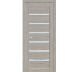 Дверь ТЕХНО 607 экошпон (3D), Светло-серый, полотна 60, 70 - фото - 1