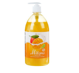 Жидкое крем-мыло "Milana" манго и лайм 1000мл 125418 - фото - 1