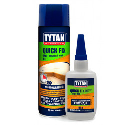 TYTAN PROFESSIONAL клей двухкомпонентный цианакрилатный для МДФ, прозрачный (400мл/100г) - фото - 2