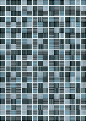 Motive Плитка настенная синяя (MFM341D) 25х35 - фото - 1