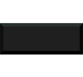 Вилланелла Плитка настенная черный грань 15076 N 15х40 - фото - 1