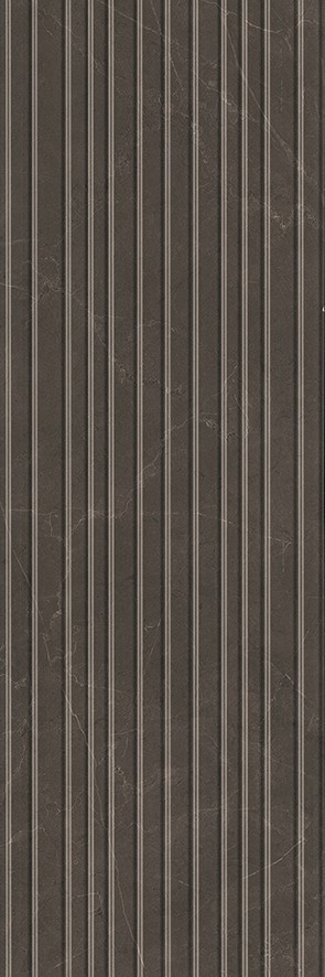 Низида Плитка настенная коричневый структура 12096R 25х75 - фото - 1