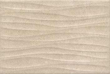 Золотой пляж Плитка настенная темный беж структура 8274 20х30 - фото - 1