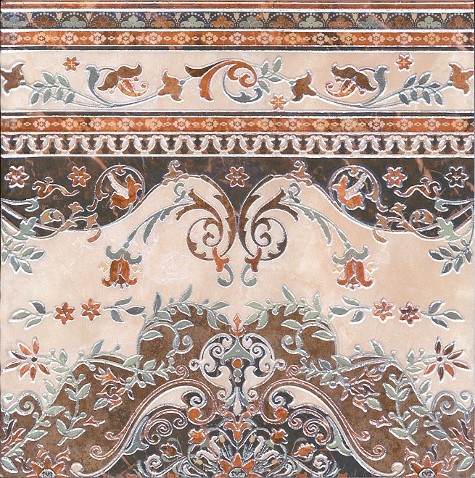 Мраморный дворец Декор ковёр лаппатированный HGD\A175\SG1550L 40,2х40,2 - фото - 1
