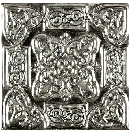 Kavarti - Persia Nickel металлическая плитка 50х50мм /52 - фото - 1