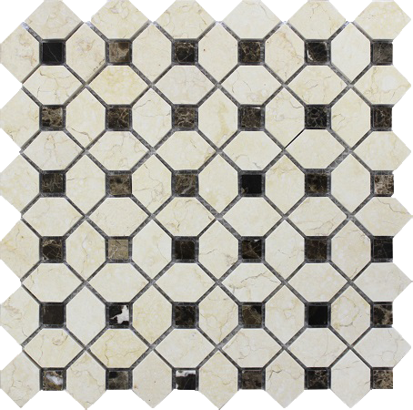 Мозаика MN184PMA Primacolore 6x6+29x45/305х305 (11pcs.) - 1.02 - фото - 1