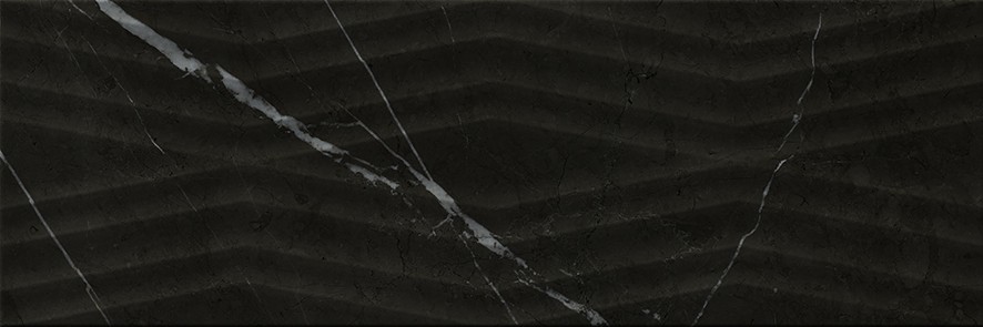 Geneva black Плитка настенная 02 25х75 - фото - 1