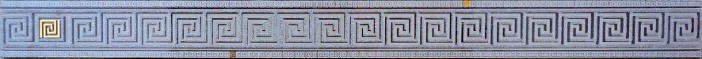 Пальмира Бордюр стеклянный серый 5х60 - фото - 1