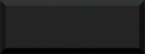 Бельканто Плитка настенная черный грань 15081 15х40 - фото - 1