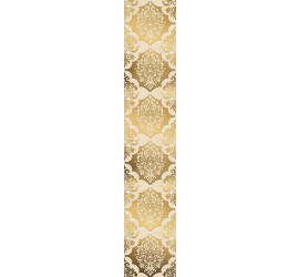 Магриб Бордюр настенный золотой 1507-0011 7,75х45 - фото - 1