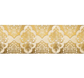 Магриб Бордюр настенный золотой 1508-0006 8,5х25 - фото - 1