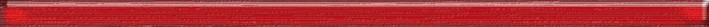 Fibra czerwona listwa szklana Бордюр 2,3x60 - фото - 1