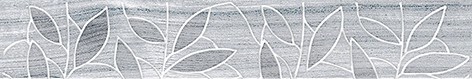 Bona Бордюр тёмно-серый 66-03-06-1344 6,2х40 - фото - 1