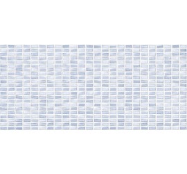 Pudra облицовочная плитка мозаика рельеф голубой (PDG043D) 20x44 - фото - 1