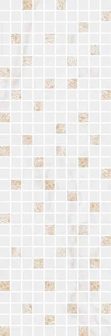 Астория Декор белый мозаичный MM12112 25х75 - фото - 1