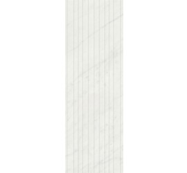 Борсари Плитка настенная белый структура обрезной 12102R 25х75 - фото - 1