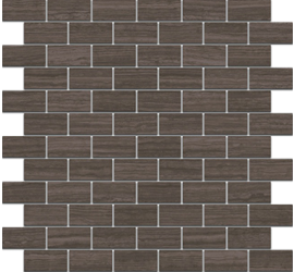 Грасси Декор коричневый мозаичный MM13040 32х30 - фото - 1