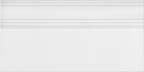Монфорте Плинтус белый обрезной FME006R 20х40 - фото - 1