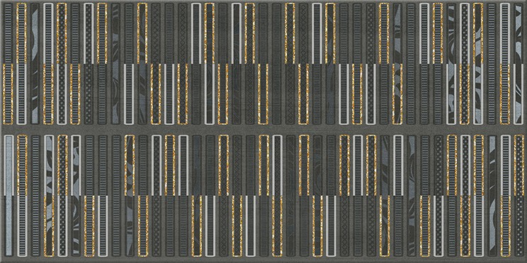 Aura Декор Grafite Geometria 31,5x63 - фото - 1