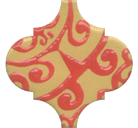 Арабески Майолика Декор орнамент OS\A39\65000 6,5х6,5 - фото - 1