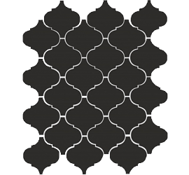 Арабески глянцевый черный 65001 26х30 - фото - 1