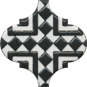 Арабески Декор глянцевый орнамент OS\A25\65000 6,5х6,5 - фото - 1
