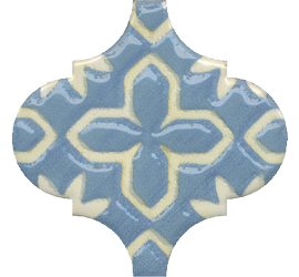 Арабески Майолика Декор орнамент OS\A37\65000 6,5х6,5 - фото - 1