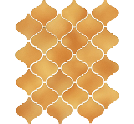 Арабески Майолика желтый 65009 26х30 - фото - 1