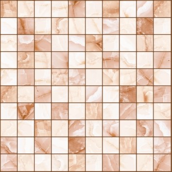 Орнелла мозаика коричневая 5032-0201 30х30 - фото - 1