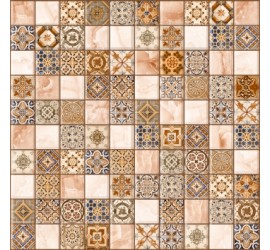 Орнелла арт-мозаика коричневая 5032-0199 30х30 - фото - 1
