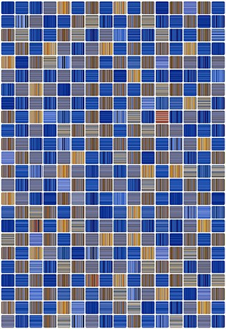 Гламур 2Т Плитка настенная голубой 27,5х40 - фото - 1