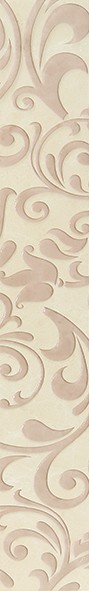 Ravenna beige Бордюр 01 7,5х50 - фото - 1