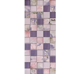 Aquarelle lilac Плитка настенная 03 25х60 - фото - 1
