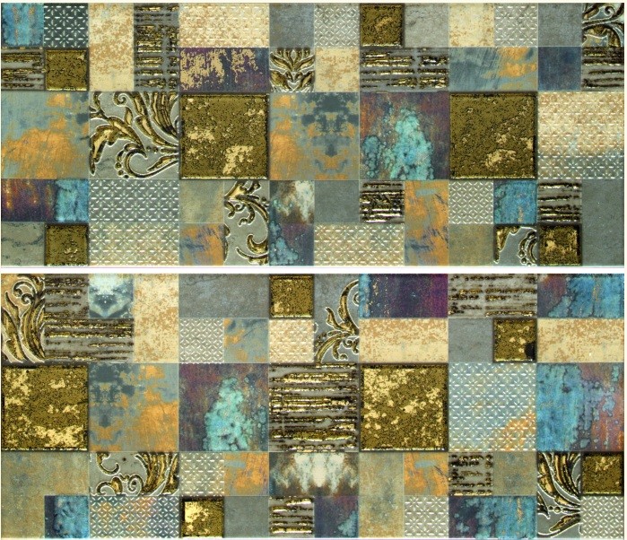 Frades Mosaico Beige Панно комплект из 2 плиток 250х600 мм/500х600 мм - фото - 1