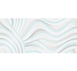 Tiffany вставка волна белый (TV2G051) 20x44 - фото - 1