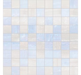 Diadema Мозаика 30х30 голубой+белый - фото - 1