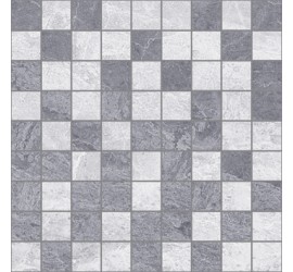 Pegas Мозаика 30х30 т.серый+серый - фото - 1