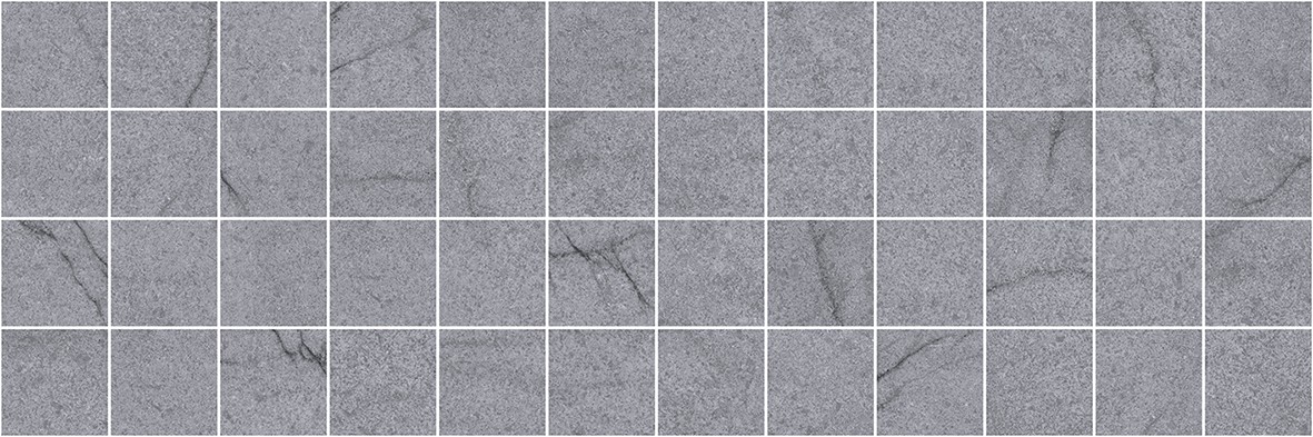 Rock Декор мозаичный серый MM11187 20х60 - фото - 1