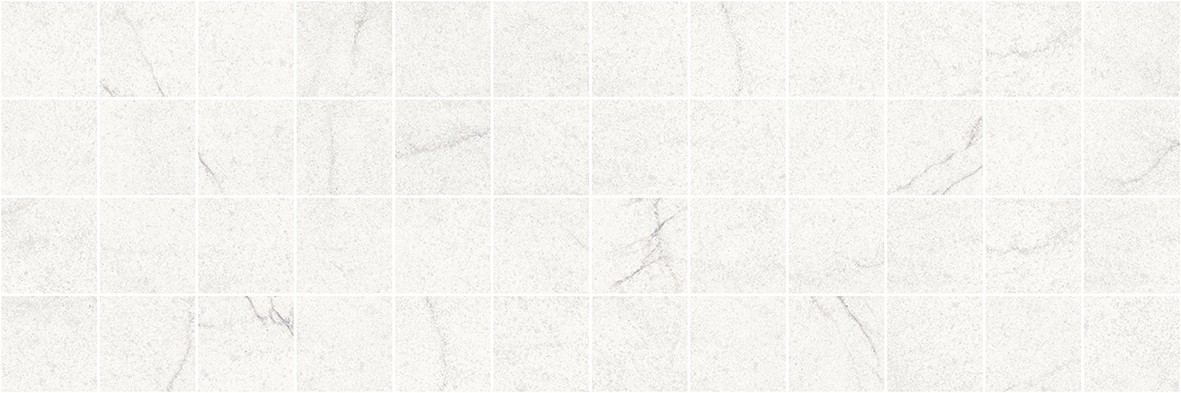 Rock Декор мозаичный белый MM11186 20х60 - фото - 1