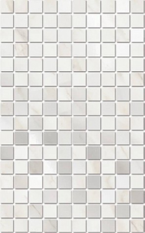 Гран Пале Декор белый мозаичный MM6359 25х40 - фото - 1