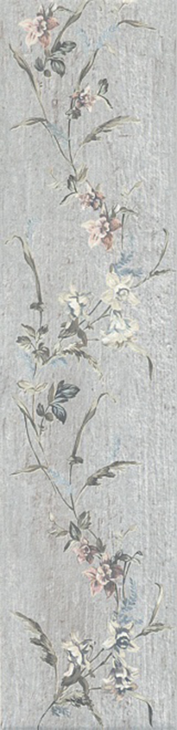 Кантри Шик Керамогранит серый SG401800N декорированный 9,9х40,2 - фото - 1