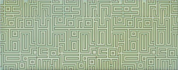 Nuvola Декор Verde Labirint 50,5x20,1 - фото - 1
