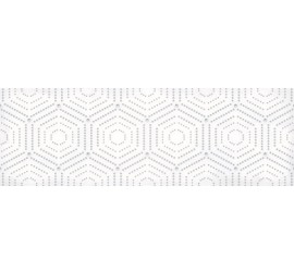 Парижанка Декор Геометрия белый 1664-0183 20х60 - фото - 1