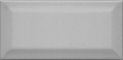 Клемансо Плитка настенная серый тёмный грань 16054 7,4х15 - фото - 1