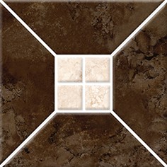 Риальто 3Т тип 2 Плитка настенная коричневая 20х20 - фото - 1