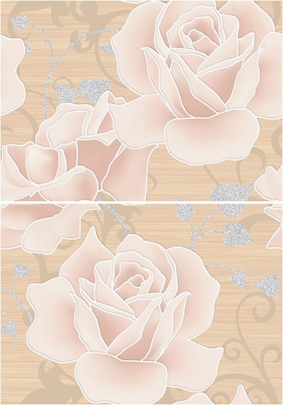 Miranda Flora Панно розы (MW2M452D) 50х35 - фото - 1