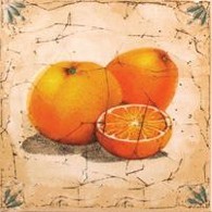 Гурман Декор апельсин (D-493) 16,5х16,5 - фото - 1