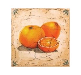 Гурман Декор апельсин (D-493) 16,5х16,5 - фото - 1