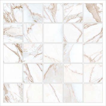 Marble Trend Мозаика K-1001/MR/m14/30,7x30,7 Calacatta - фото - 1
