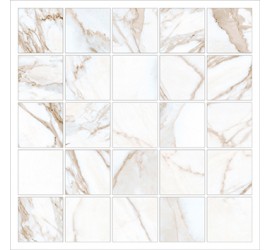 Marble Trend Мозаика K-1001/MR/m14/30,7x30,7 Calacatta - фото - 1